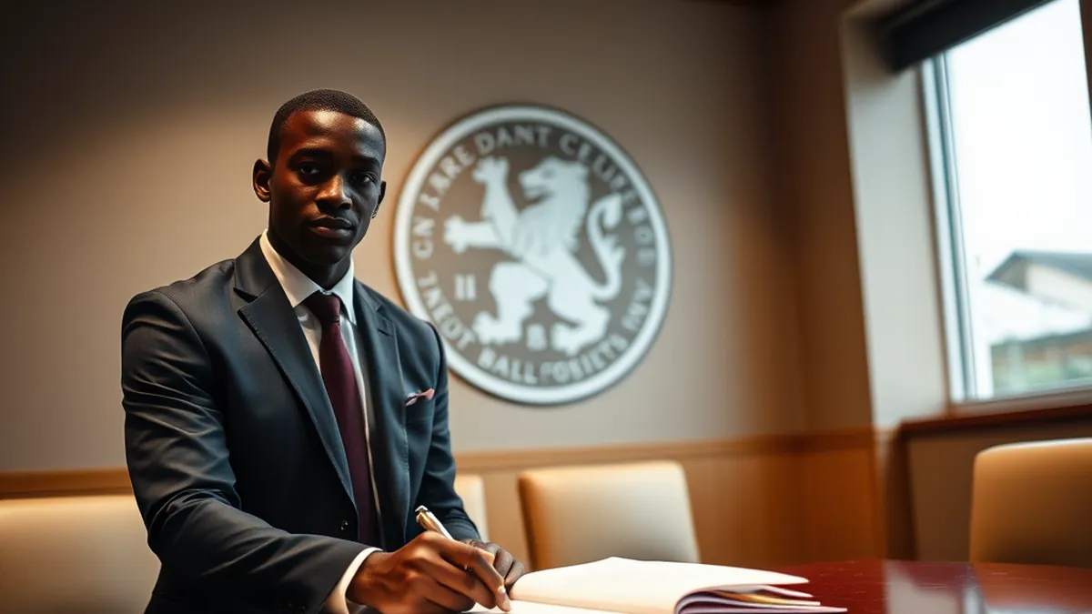 Forest Green defender Laurent Mendy is set to join Scottish Premiership side Hearts in a £1m club-record transfer