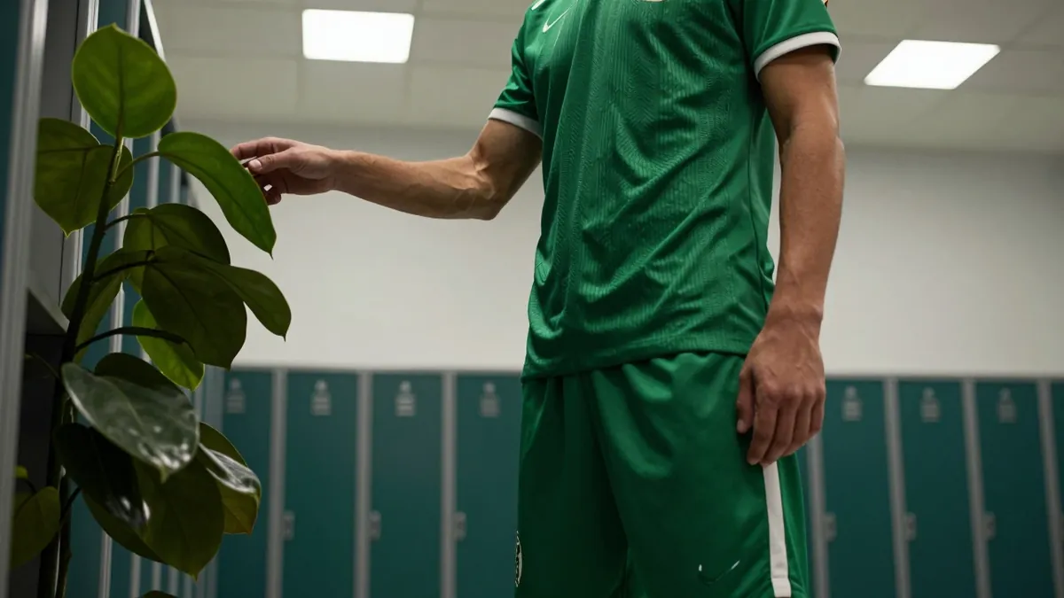 Forest Green Rovers have installed over sixty houseplants in their home changing room as part of a carbon-neutral...
