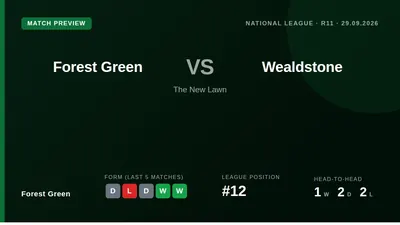 Jonathan Gould confirmed manager Robbie Savage will be absent for Tuesday's National League game, with the squad also...
